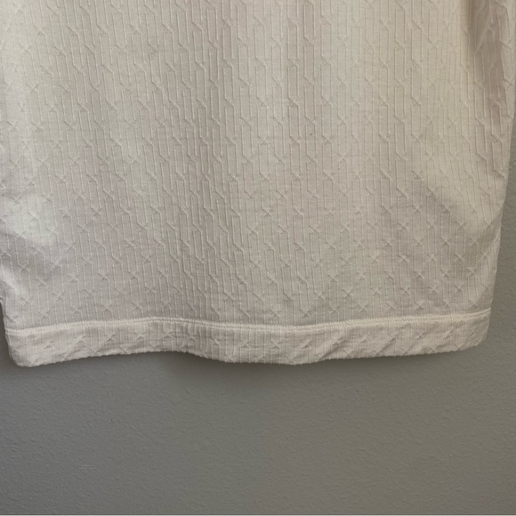 HUGO BOSS COTTON-SILK T-SHIRT WITH A SIGNATURE QUILTED EFFECT Size MEDIUM - Picture 14 of 16